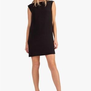 Trina Turk Vela Black Sleeveless Sheath Mini Dress